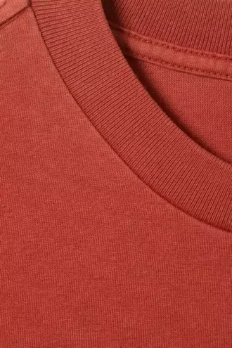 Loose Fit T-Shirt – Washed Red