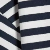 Loose Fit T-Shirt – White – Navy Stripe Loose Fit T-Shirt – White – Navy Stripe