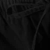 Loose Fit Washed Ripstop Trousers – Black Loose Fit Washed Ripstop Trousers – Black