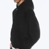 Loose Fit Zip Hoodie – Black Loose Fit Zip Hoodie – Black
