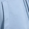 Loose Fit Zip Hoodie – Washed Light Blue Loose Fit Zip Hoodie – Washed Light Blue