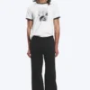 Loose Front Crease Sweatpants – Washed Black Loose Front Crease Sweatpants – Washed Black