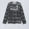 Loose Graphic Long Sleeve T-Shirt – Dark Grey – Fantazy Fc Loose Graphic Long Sleeve T-Shirt – Dark Grey – Fantazy Fc