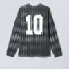 Loose Graphic Long Sleeve T-Shirt – Dark Grey – Fantazy Fc Loose Graphic Long Sleeve T-Shirt – Dark Grey – Fantazy Fc