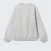 Loose Heavy Sweater – Grey Melange Loose Heavy Sweater – Grey Melange