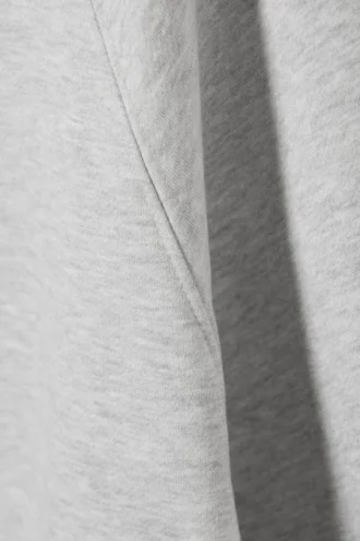 Loose Heavy Sweater – Grey Melange