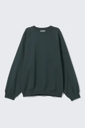 Loose Heavy Sweater – Petrol