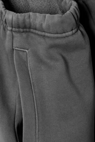 Loose Heavyweight Sweatpants – Washed Black