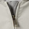 Loose Hooded Canvas Jacket – Light Dusty Grey Loose Hooded Canvas Jacket – Light Dusty Grey