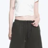Loose Jersey Pull-On Shorts – Dark Grey Loose Jersey Pull-On Shorts – Dark Grey