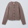 Loose Knitted Cardigan – Dark Grey Loose Knitted Cardigan – Dark Grey