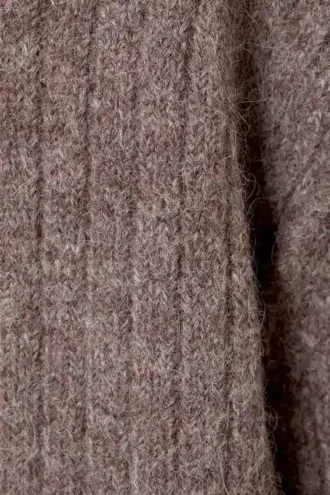Loose Knitted Cardigan – Dark Grey