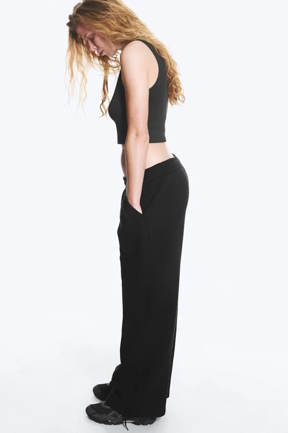 Loose Long Heavyweight Sweatpants – Black Loose Long Heavyweight Sweatpants – Black