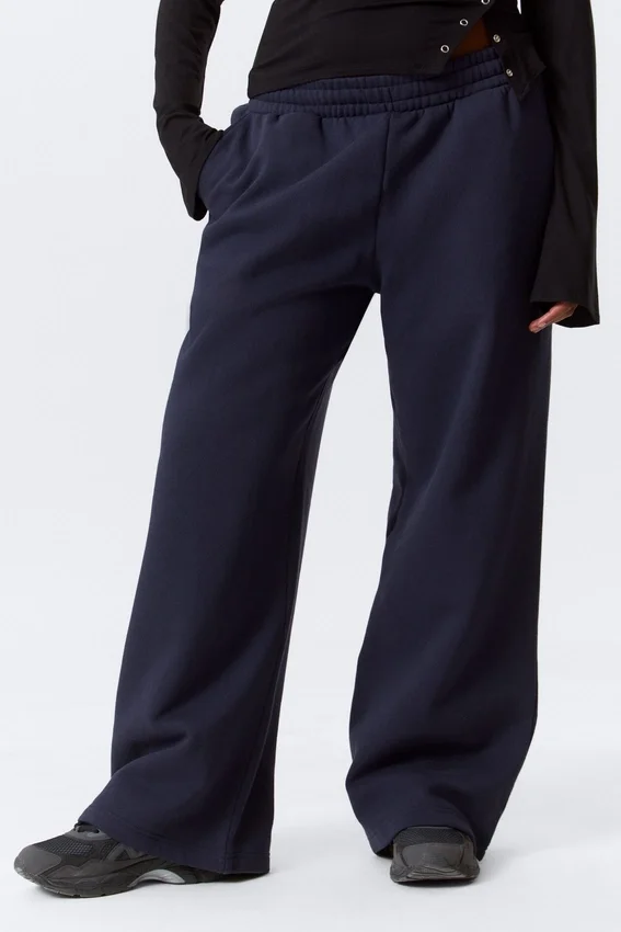 Loose Long Heavyweight Sweatpants – Dark Blue Loose Long Heavyweight Sweatpants – Dark Blue