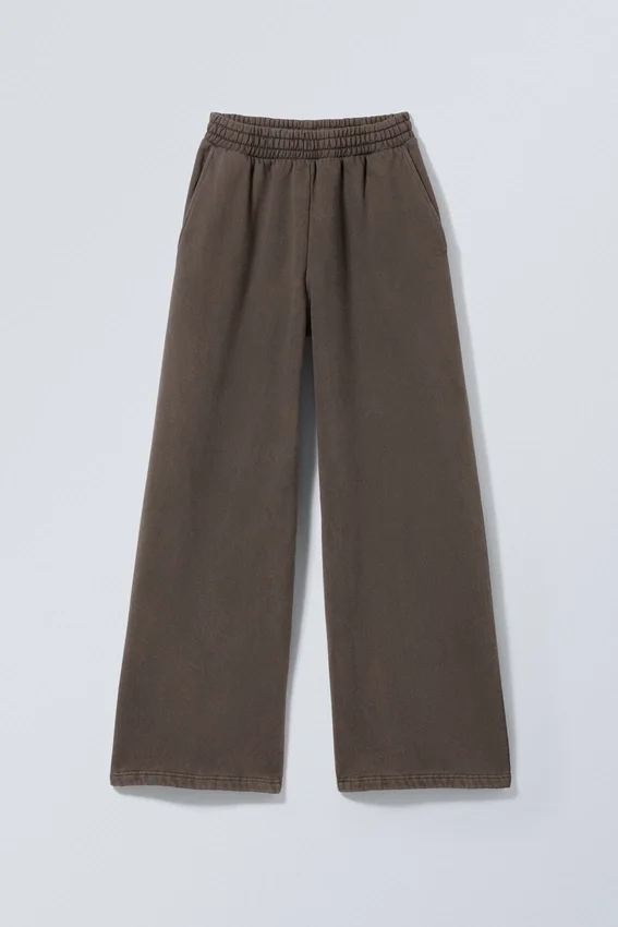 Loose Long Heavyweight Sweatpants – Dark Brown Loose Long Heavyweight Sweatpants – Dark Brown