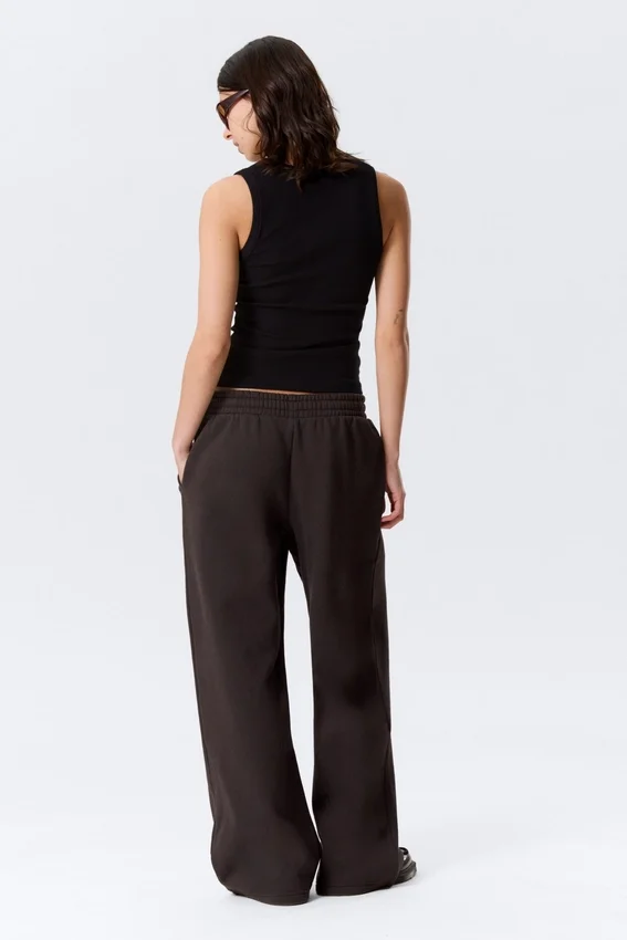 Loose Long Heavyweight Sweatpants – Dark Brown Loose Long Heavyweight Sweatpants – Dark Brown