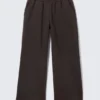 Loose Long Heavyweight Sweatpants – Dark Brown Loose Long Heavyweight Sweatpants – Dark Brown