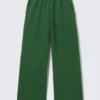 Loose Long Heavyweight Sweatpants – Dark Green Loose Long Heavyweight Sweatpants – Dark Green