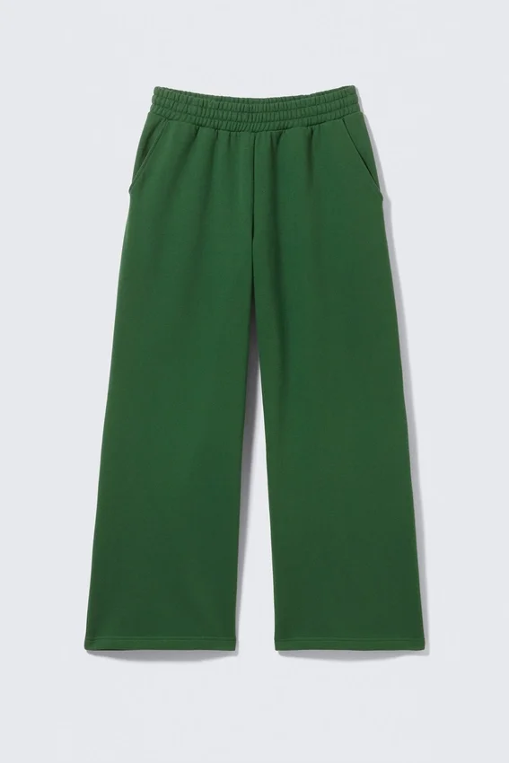 Loose Long Heavyweight Sweatpants – Dark Green Loose Long Heavyweight Sweatpants – Dark Green