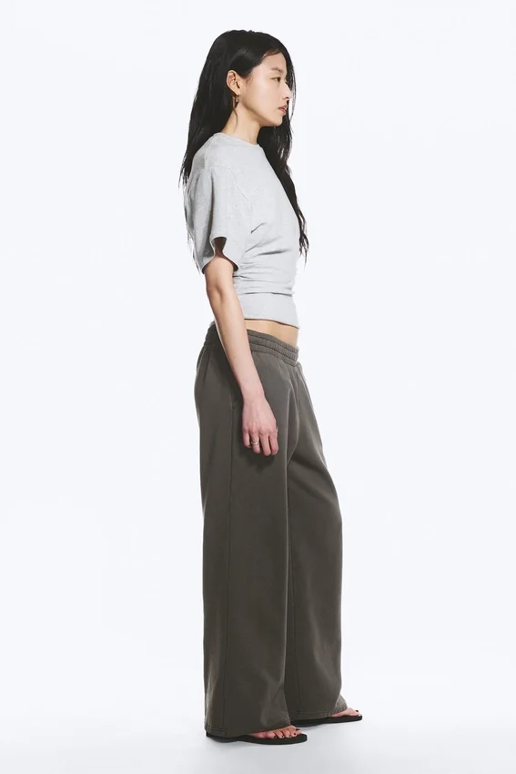 Loose Long Heavyweight Sweatpants – Washed Dark Grey Loose Long Heavyweight Sweatpants – Washed Dark Grey