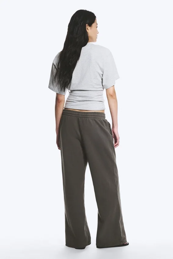 Loose Long Heavyweight Sweatpants – Washed Dark Grey Loose Long Heavyweight Sweatpants – Washed Dark Grey