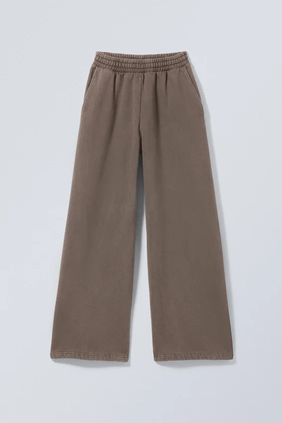 Loose Long Heavyweight Sweatpants – Washed Dark Mole Loose Long Heavyweight Sweatpants – Washed Dark Mole