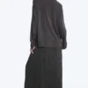 Loose Long-Sleeved T-Shirt – Dark Grey Loose Long-Sleeved T-Shirt – Dark Grey