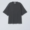 Loose Oversized Fit T-Shirt – off Black Loose Oversized Fit T-Shirt – off Black