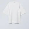 Loose Oversized Fit T-Shirt – White Loose Oversized Fit T-Shirt – White
