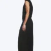 Loose Pleated Sweatpants – Dark Black Loose Pleated Sweatpants – Dark Black