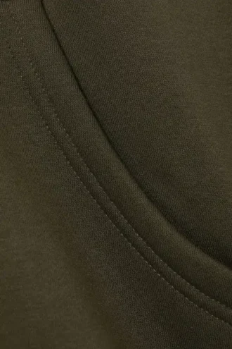 Loose Raglan Hoodie – Dark Green