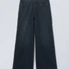 Loose Regular Waist Wide Jeans – Blue Layer Loose Regular Waist Wide Jeans – Blue Layer