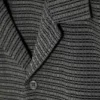 Loose Short-Sleeved Resort Shirt – Checked Grey Loose Short-Sleeved Resort Shirt – Checked Grey