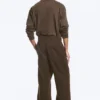 Loose Sweatpants – Dark Brown Loose Sweatpants – Dark Brown
