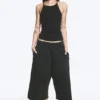 Loose Terry Shorts – Black Loose Terry Shorts – Black
