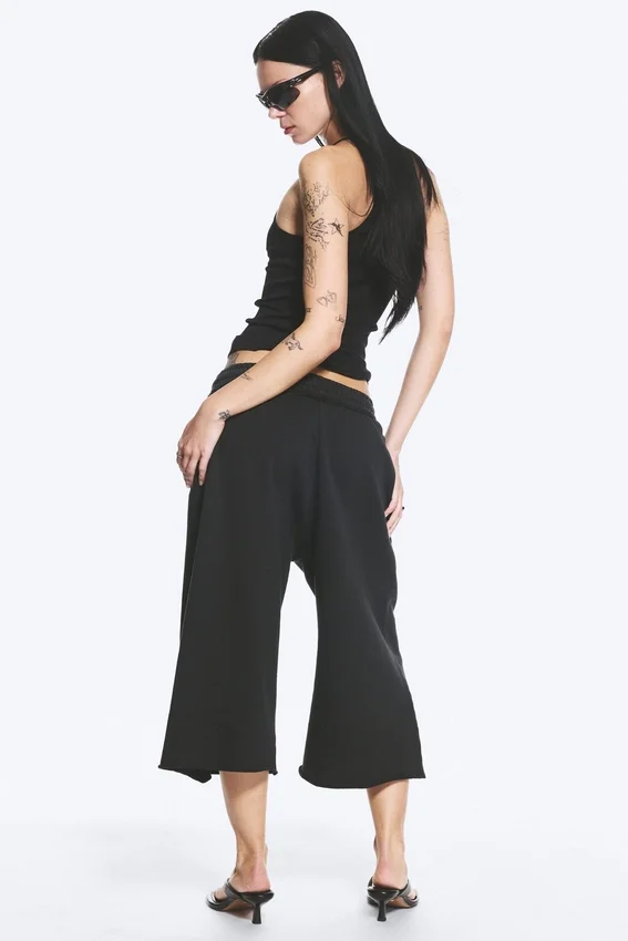 Loose Terry Shorts – Black Loose Terry Shorts – Black