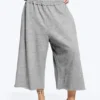 Loose Terry Shorts – Dusty Light Grey Melange Loose Terry Shorts – Dusty Light Grey Melange