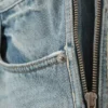 Loose Wide Leg Zip Jeans – Seventeen Blue – Medium Blue Loose Wide Leg Zip Jeans – Seventeen Blue – Medium Blue