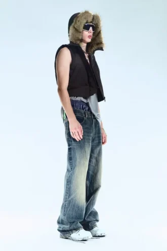 Looser Regular Waist Loose Straight Jeans – Blue Ray – Dark Blue | Cheap Monday Gb Looser Regular Waist Loose Straight Jeans – Blue Ray – Dark Blue | Cheap Monday Gb