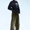 Looser Regular Waist Loose Straight Jeans – Deep Green – Khaki Green | Cheap Monday Gb Looser Regular Waist Loose Straight Jeans – Deep Green – Khaki Green | Cheap Monday Gb