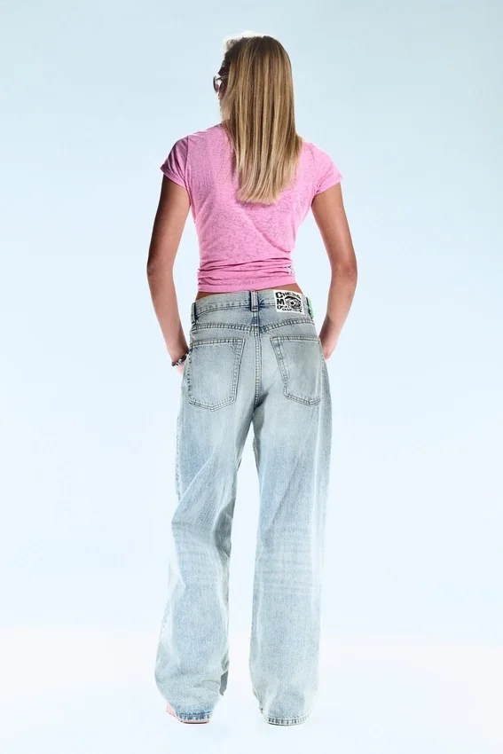 Looser Regular Waist Loose Straight Jeans – Light Blue | Cheap Monday Gb Looser Regular Waist Loose Straight Jeans – Light Blue | Cheap Monday Gb