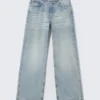 Looser Regular Waist Loose Straight Jeans – Light Blue | Cheap Monday Gb Looser Regular Waist Loose Straight Jeans – Light Blue | Cheap Monday Gb