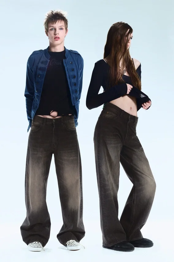 Looser Regular Waist Loose Straight Jeans – Mustard Black – Black | Cheap Monday Gb Looser Regular Waist Loose Straight Jeans – Mustard Black – Black | Cheap Monday Gb