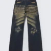 Looser Regular Waist Loose Straight Jeans – Soul Blue – Dark Blue | Cheap Monday Gb Looser Regular Waist Loose Straight Jeans – Soul Blue – Dark Blue | Cheap Monday Gb
