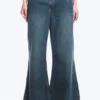 Loosy Lucie Low Rise Regular Flared Jeans – Tide Blue – Medium Blue | Cheap Monday Gb Loosy Lucie Low Rise Regular Flared Jeans – Tide Blue – Medium Blue | Cheap Monday Gb