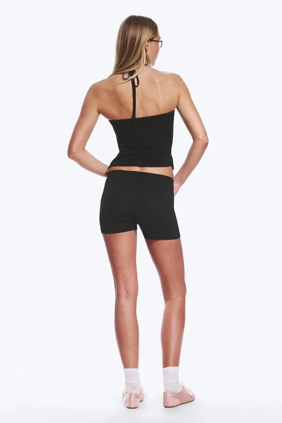 Low Jersey Hotpants – Black Low Jersey Hotpants – Black