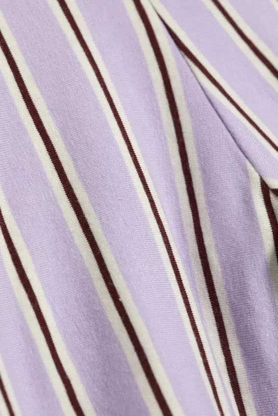 Low Jersey Hotpants – Purple Stripe Low Jersey Hotpants – Purple Stripe