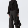 Low Rise Baggy Ripstop Trousers – Dark Grey Low Rise Baggy Ripstop Trousers – Dark Grey