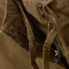 Low Rise Baggy Ripstop Trousers – Dark Khaki Low Rise Baggy Ripstop Trousers – Dark Khaki