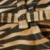 Low Rise Cargo Cotton Twill Jorts – Tiger-Striped Low Rise Cargo Cotton Twill Jorts – Tiger-Striped